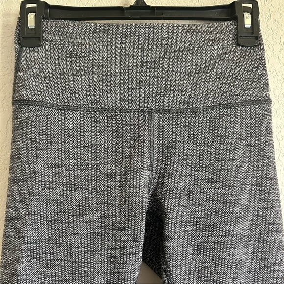 Lululemon Wunder Under Hi-Rise Tight *28" Luon Variegated Knit Gray Heathered - Picture 5 of 11